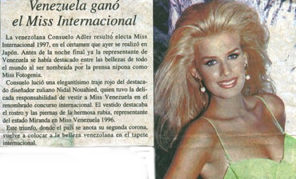 Miss International 1997: Consuelo Adler of Venezuela 73feaddd2a_41540942_o2