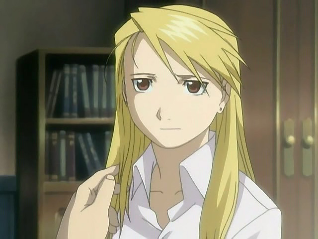 Dudas peluca y traje Riza Hawkeye (Fullmetal Alchemist)  9ff0b75a36_44154143_o2