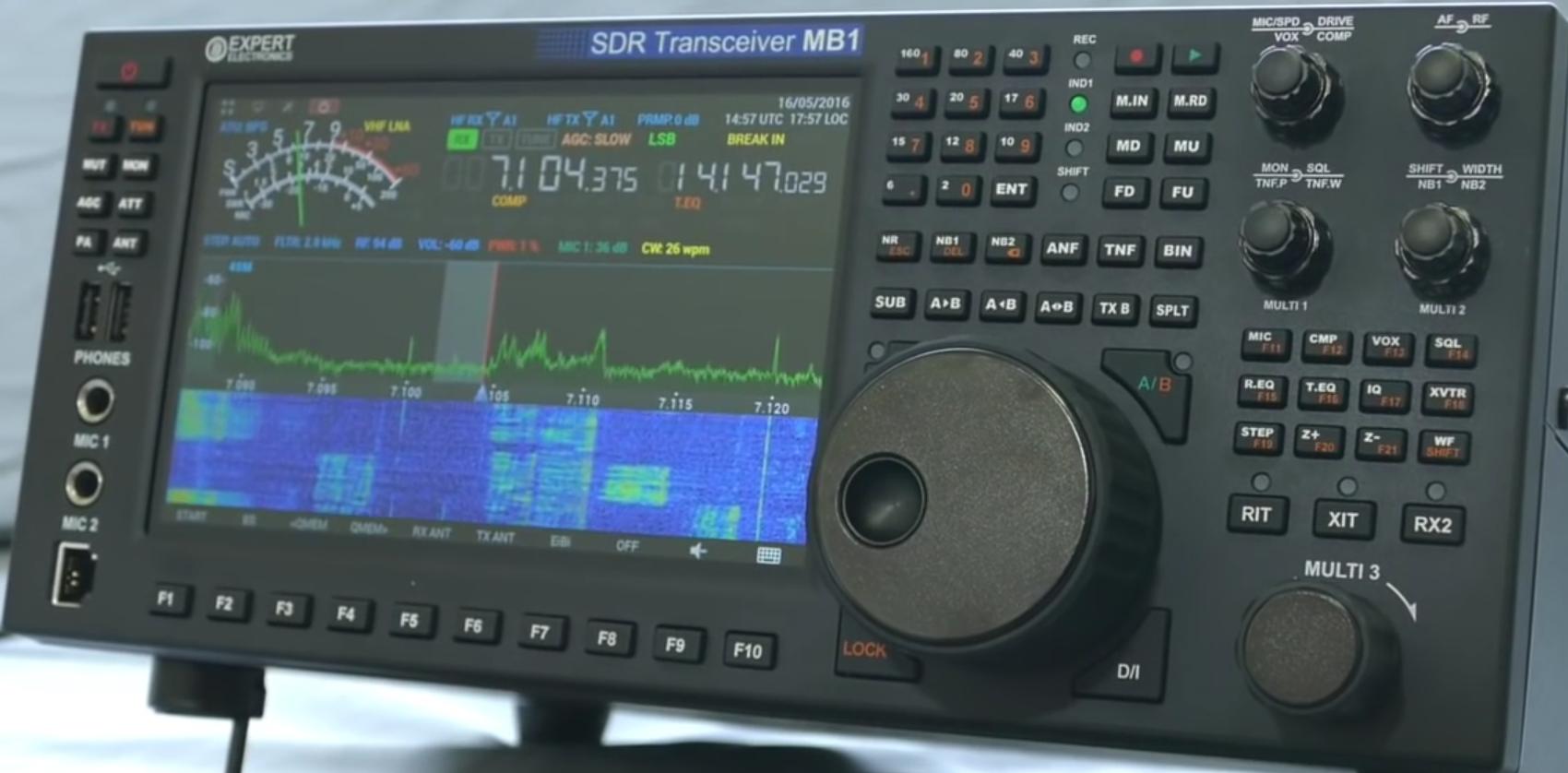 Expert Electronics / SunSDR MB1 HF-VHF : Avis Face-av