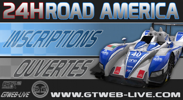 GTWEB 24H ROAD AMERICA - INSCRIÇÕES 24hroad