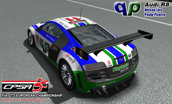 CPSA FIA GT3 European Championship - O R8 da Playteam! Audi_r8_aps_2