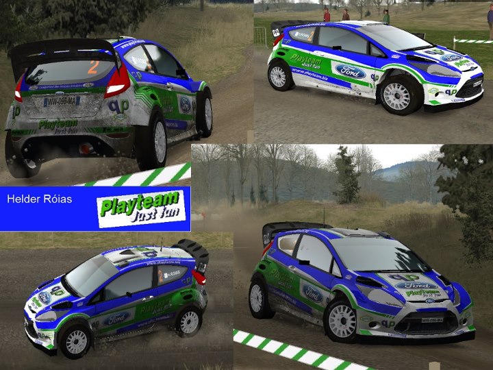 Róias muda para Ford Fiesta no PTSims Rally Series 2012 Roias_focus