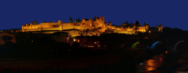 Panorama - Cité de carcassonne  P1170969crop4500-M