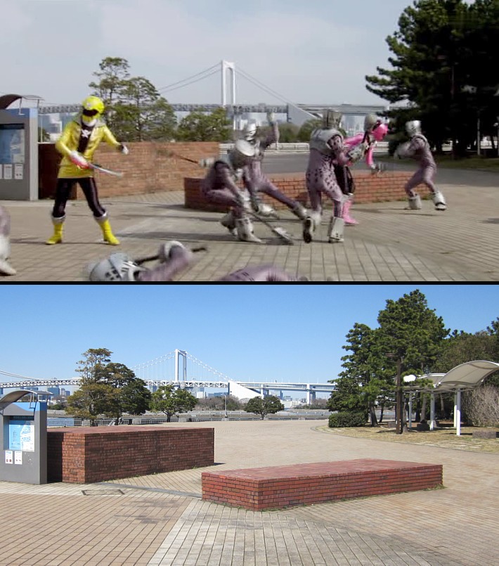 Tokusatsu - sites de tournages Odaiba43