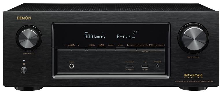 Denon AVR-X1300 7.2ch Dolby Atmos AV Receiver brand new Denon-AVR-X2300W