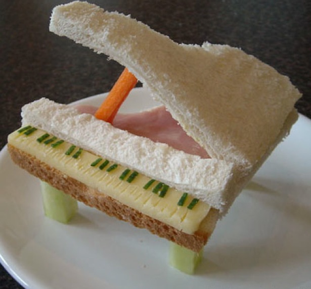 Artistic Sandwiches   Piano