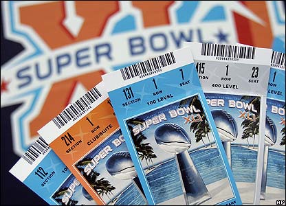 Palmarès du Superbowl (1967-2009) _42513115_superbowl_tickets416ap