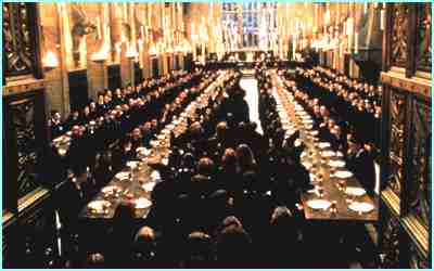 The Slytherin Table. _1630515_hall