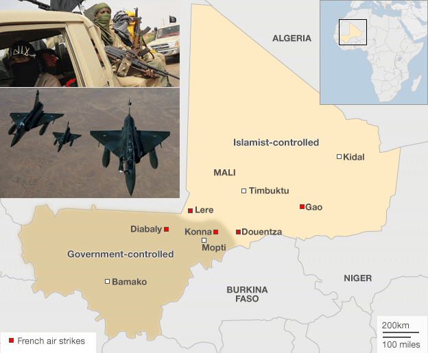 Intervention militaire au Mali - Opération Serval - Page 5 _65271315_mali_fighting_624