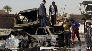 Iraq: 33 dead In Bomb Blast And Gun Attack _65936672_sopbk8lj