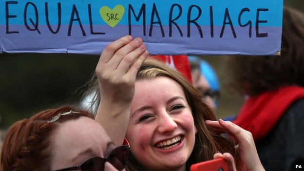 Comment: Tomorrow’s equal marriage vote will be a milestone moment in Scottish history _72754355_equalitynetwork_pa