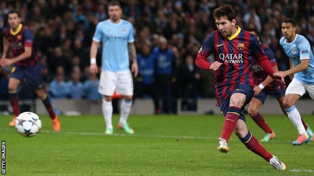 لاتدافع امام البرشا (لينكر )  _73073363_messi_penalty_getty