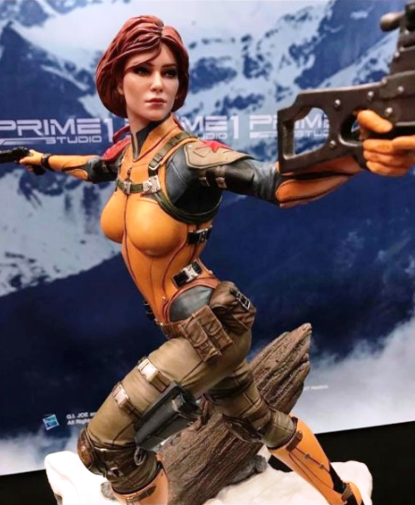 Statues G.I. Joe ― par Prime1Studio, Kotobukiya, Pop Culture, etc Prime1Studio-GIJoe-Scarlett-02