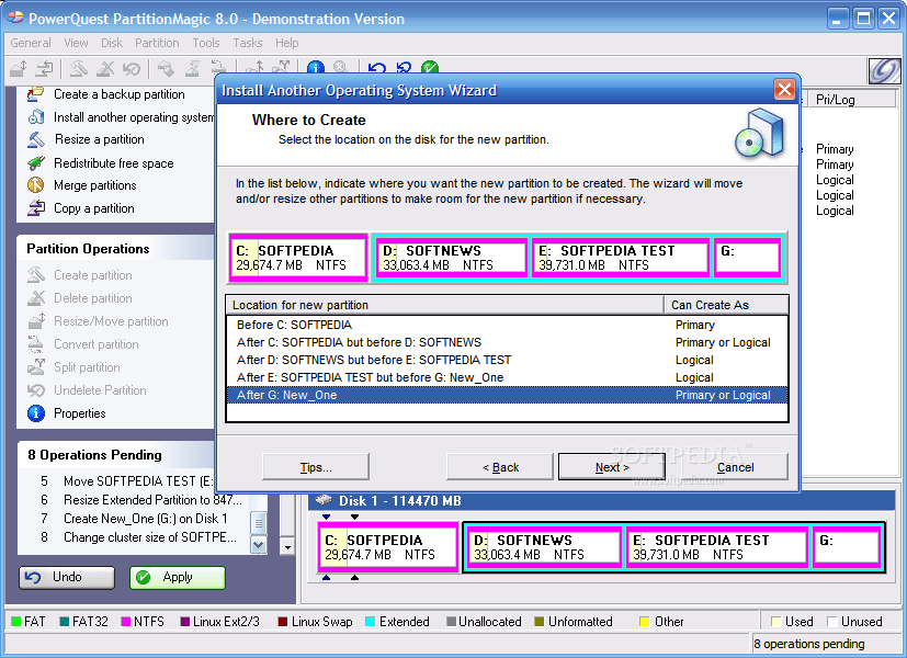 Partition Magic 8 Full incluido. serial PartitionMagic80_017_Large