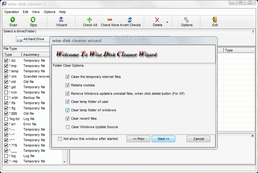 Wise Disk Cleaner 4.01.162 Free WiseDiskCleaner_03large