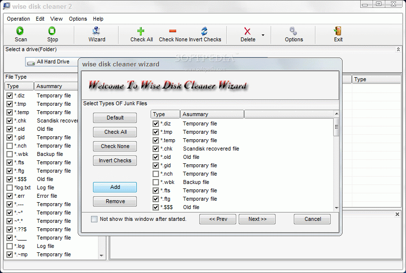 Wise Disk Cleaner 4.01.162 Free WiseDiskCleaner_04large