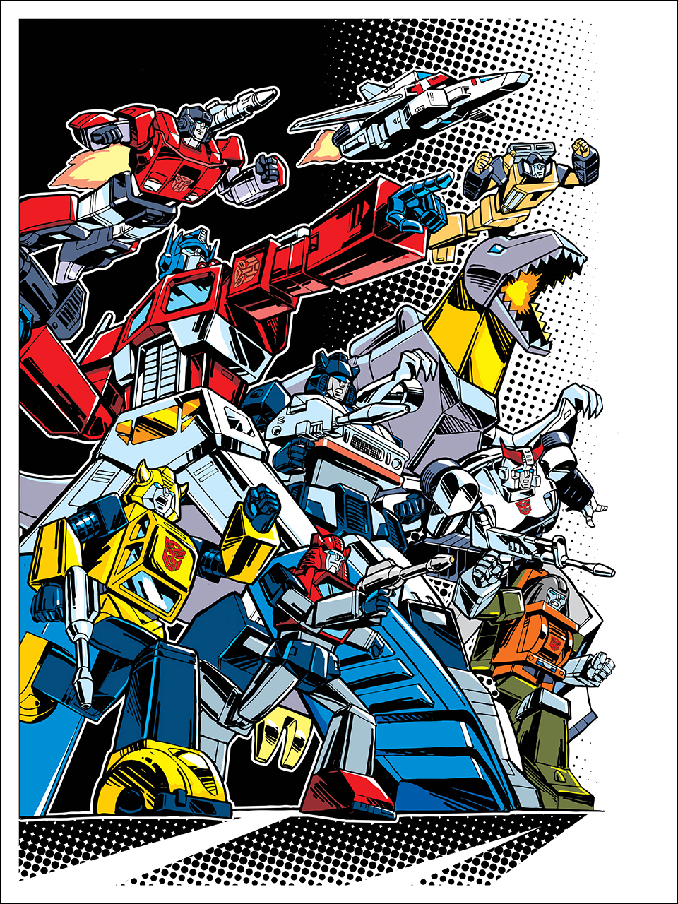 [Pro Art et Fan Art] de Dessinateurs ― Transformers: Série Animé, Film, Art conceptuel, Affiche, Emballage, etc ― et non TF - Page 19 Tf-print-18x24-autobots-low_1395434327