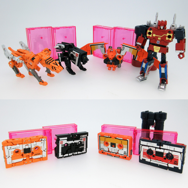 [Masterpiece] Mini-Cassettes ― MP-15 Frenzy/Frénétik & Ravage/Saboteur ― MP-16 Rumble/Trompeur & Buzzsaw/Condor ― MP-15E + MP-16E MP15-16-1