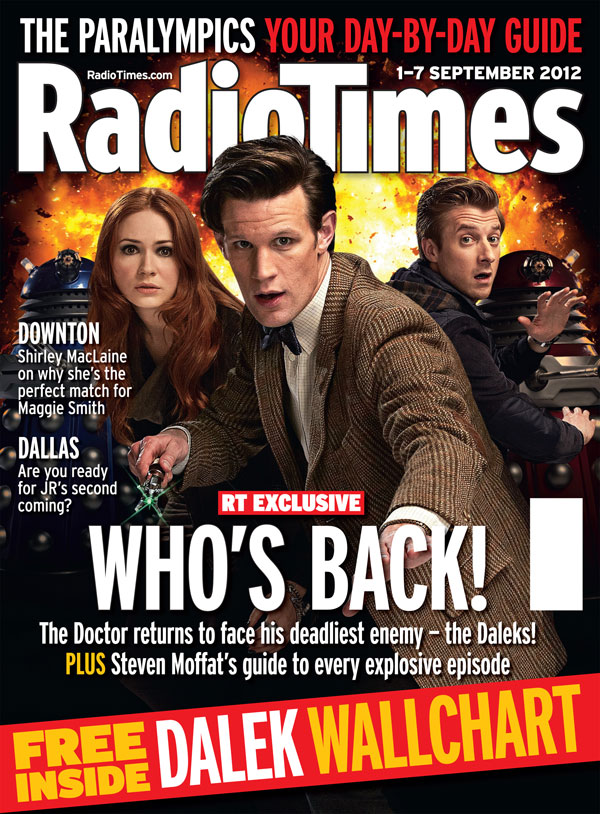 Doctor Who Radio Times. 2003 to present day. Radio-times-2012