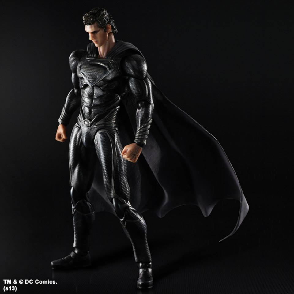 [Square Enix] Play Arts Kai - Man of Steel: Superman Black Suit Version Man-of-Steel-Black-Suit-Superman-Play-Arts-Kai-1