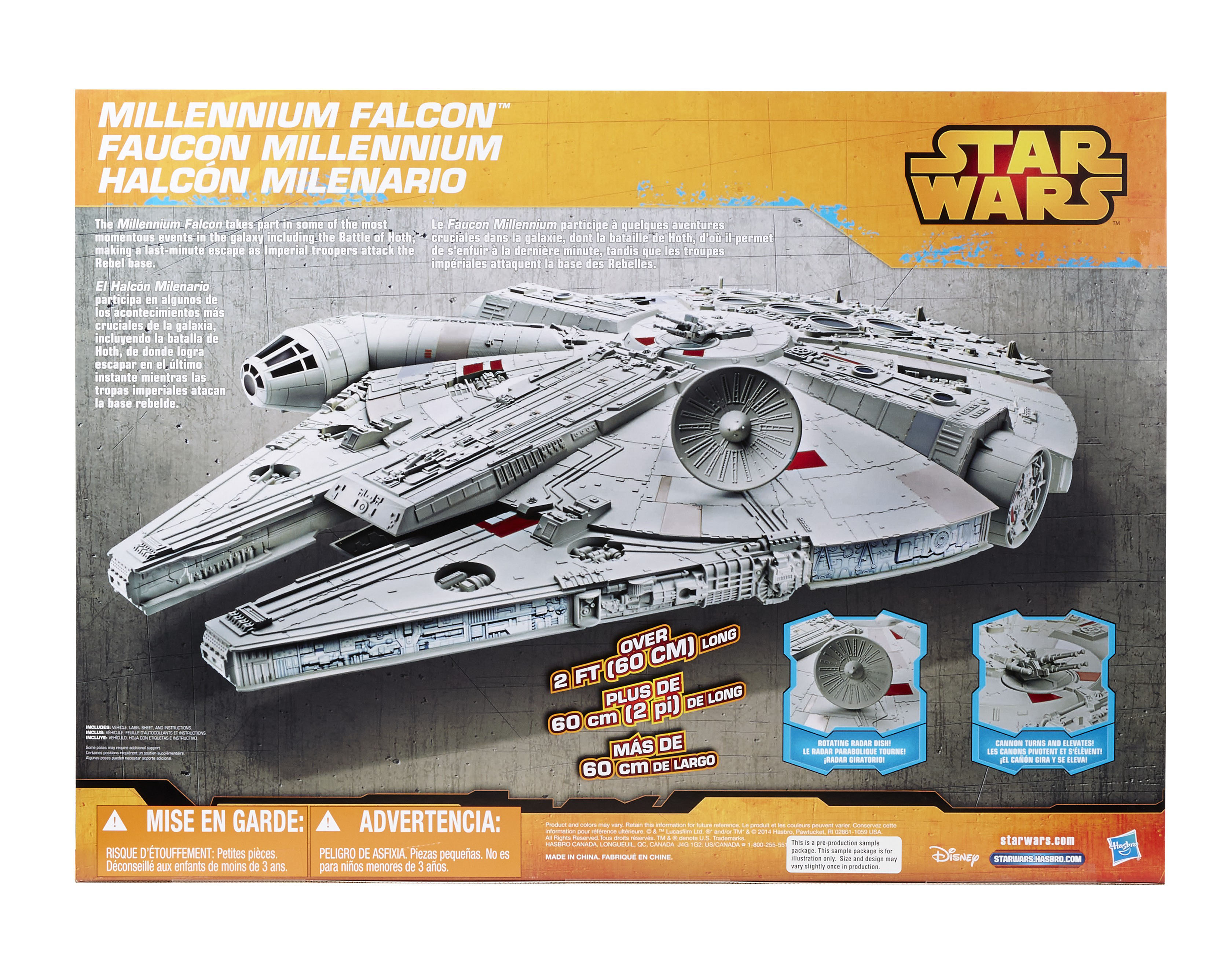 [Hasbro] Star Wars - Hero Series Millennium Falcon | Walmart Exclusive  Star-Wars-Hero-Series-Millennium-Falcon-2