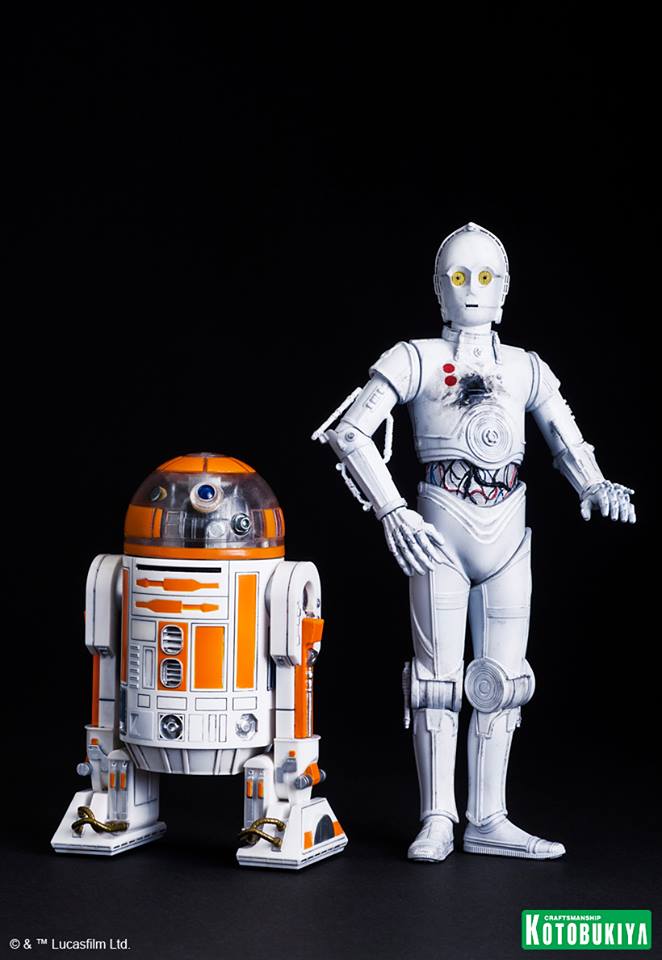 [Kotobukiya] ARTFX+ | Star Wars Celebration 2015- R3-A2 and K-3PO (Exclusive) R3-A2-and-K-3PO-ARTFX-Statues-002