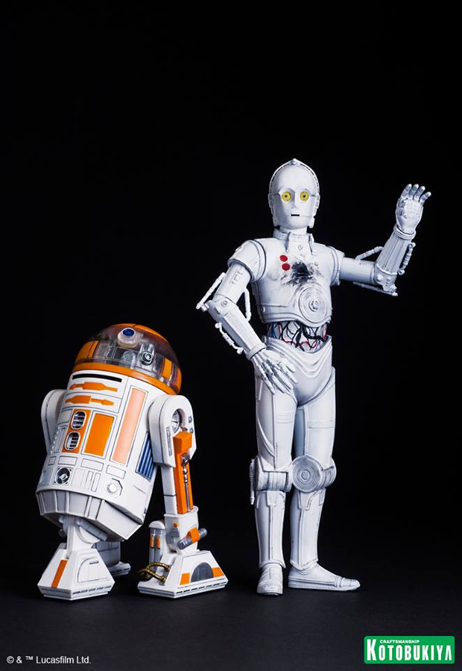 [Kotobukiya] ARTFX+ | Star Wars Celebration 2015- R3-A2 and K-3PO (Exclusive) R3-A2-and-K-3PO-ARTFX-Statues-003