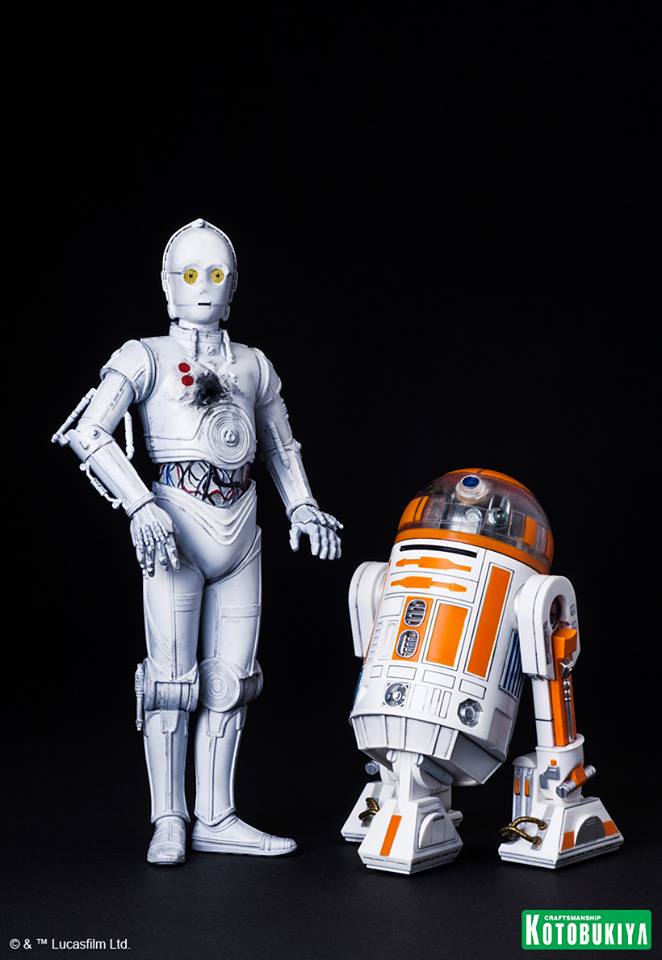 [Kotobukiya] ARTFX+ | Star Wars Celebration 2015- R3-A2 and K-3PO (Exclusive) R3-A2-and-K-3PO-ARTFX-Statues-005