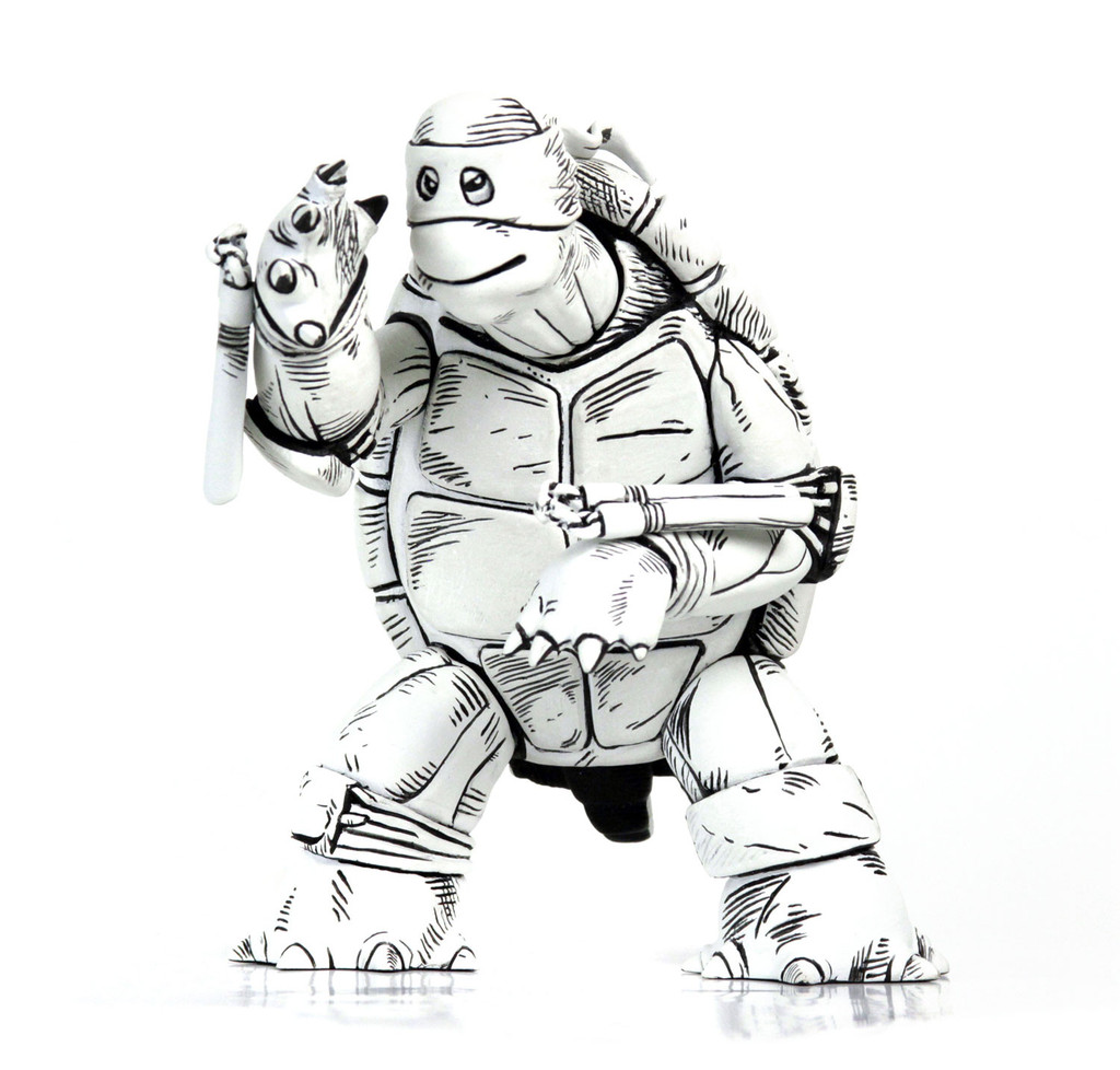 [Mondo] TMNT The First Turtle Mondo-TMNT-The-First-Turtle-BW-001