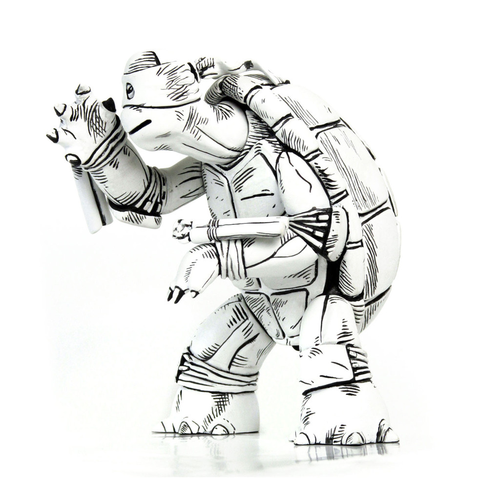 [Mondo] TMNT The First Turtle Mondo-TMNT-The-First-Turtle-BW-002