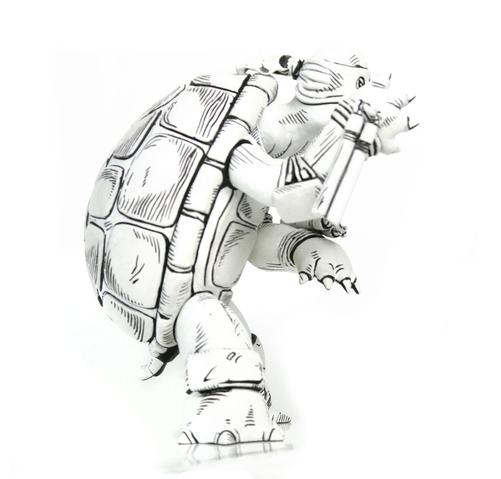 [Mondo] TMNT The First Turtle Mondo-TMNT-The-First-Turtle-Deluxe-BW-004