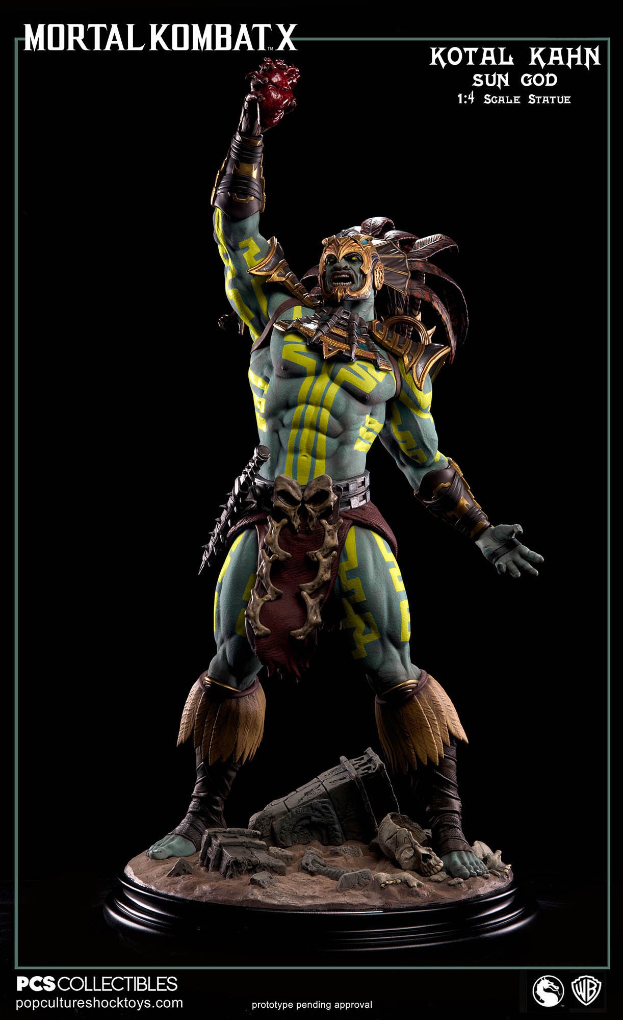 Mortal Kombat X : la statue de Kotal Kahn qui crève le coeur