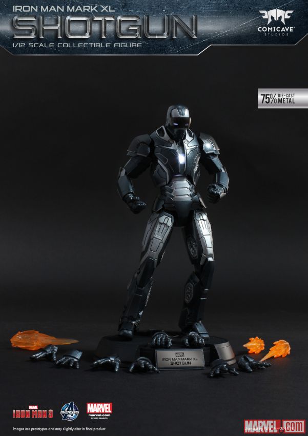 [Comicave Studios] Iron Man - Mark XL Shotgun Armor 1/12 Scale Figure Iron-Man-Shotgun-Armor-by-Comicave-Studios-003