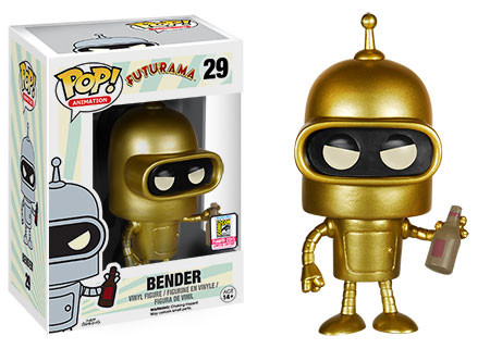 [Funko] SDCC Figuras Exclusivas SDCC2015-Pop-Vinyl-Futurama-Gold-Bender