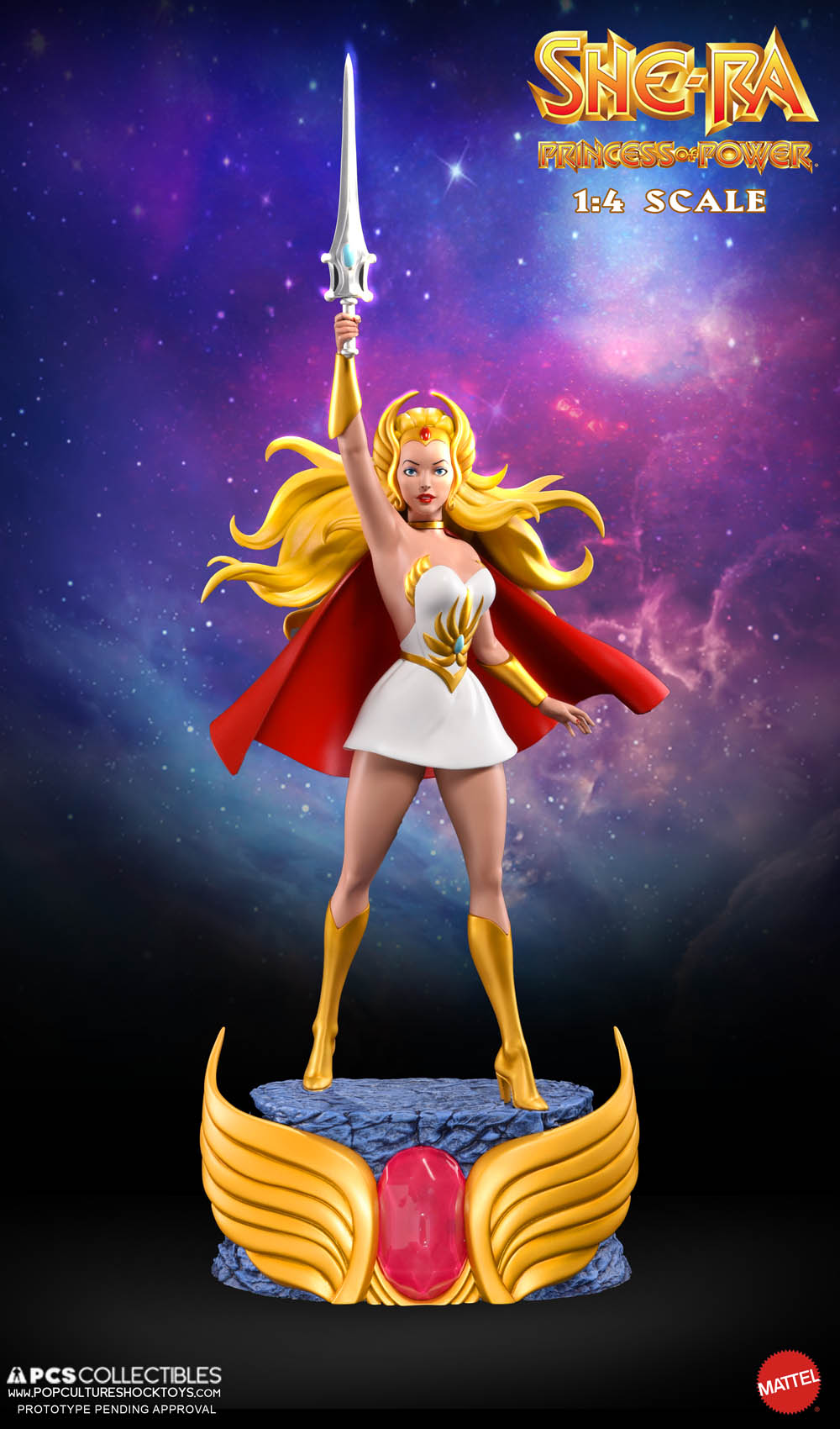 [Pop Culture Shock] She-Ra: Princess of Power 1/4 Scale Statue PCS-She-Ra-Statue-Preview-002