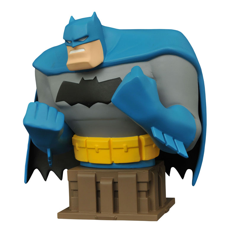 [Diamond Select] Batman The Animated Series Dark Knight Batman and Robin Resin Busts Batman-Animated-Dark-Knight-Batman-Bust