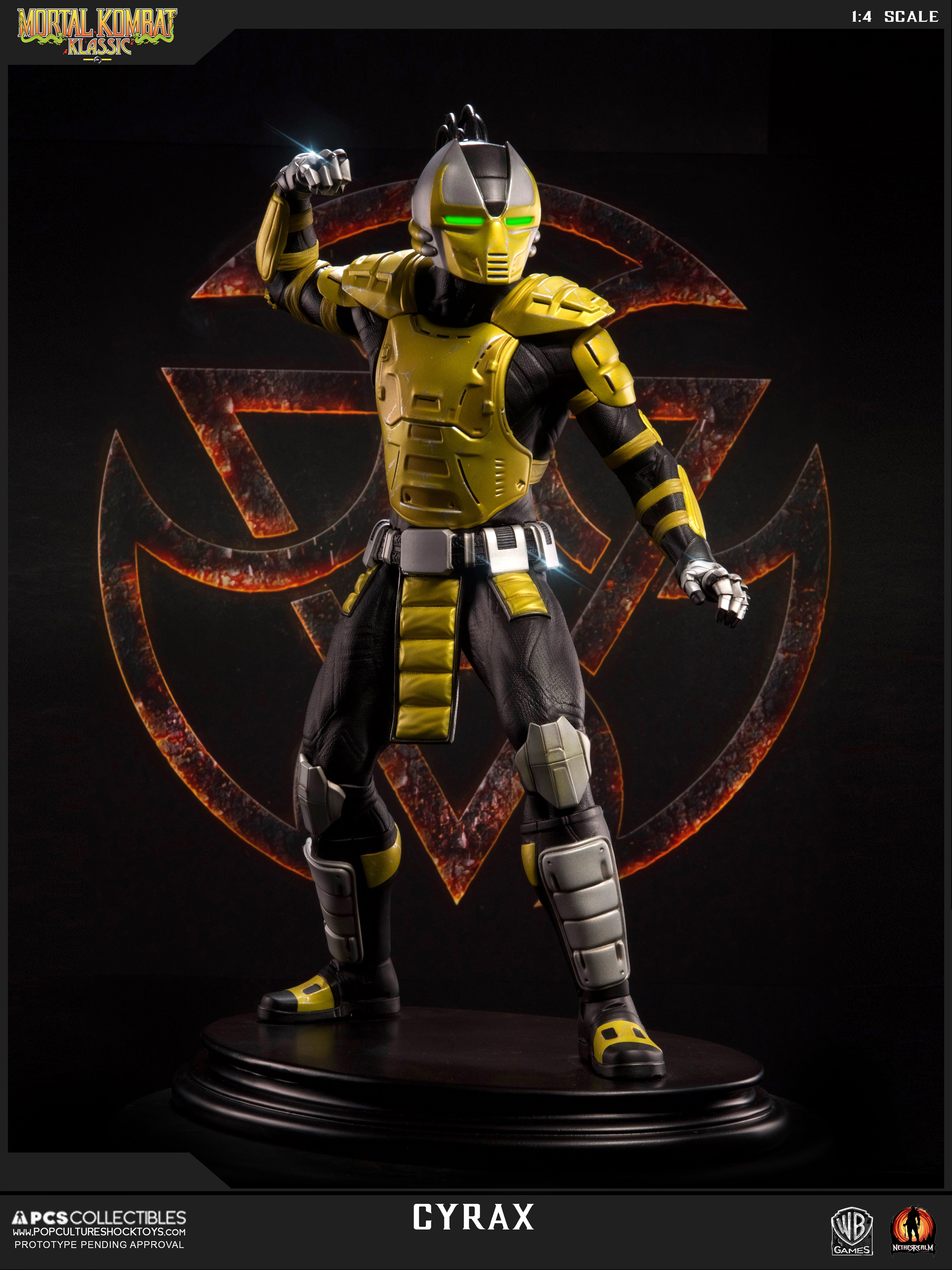 [Pop Culture Shock] Cyrax 1/4 PCS-Mortal-Kombat-Cyrax-2