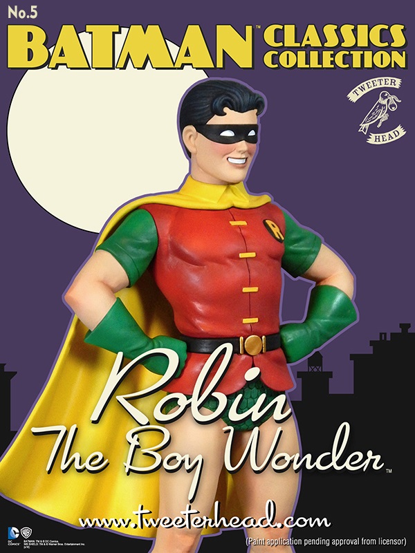 [Tweeterhead] Classic Robin - DICK SPRANG - Maquette Tweeterhead-Classic-Robin-Smiling-3