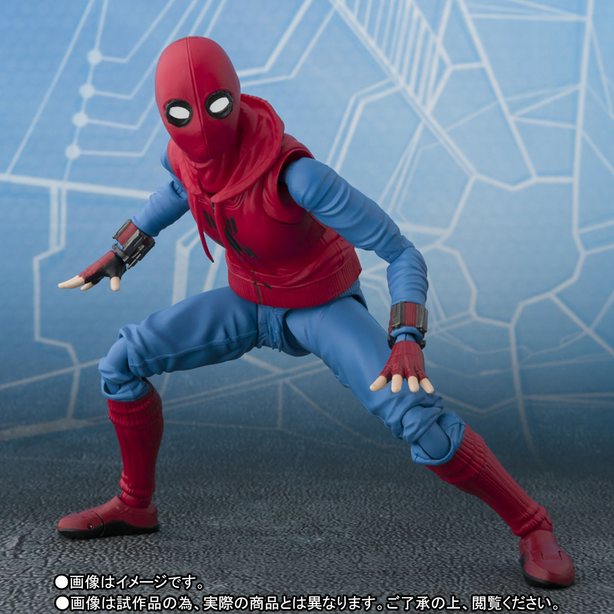 [SH FIGUARTS] Spider-Man: Homecoming SH-Figuarts-Homemade-Suit-Spider-Man-004