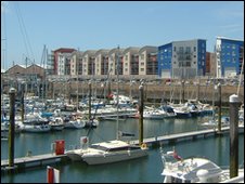 Jersey Old Harbour and St Helier Marina plans on hold _46925176_new_marina_and_flats