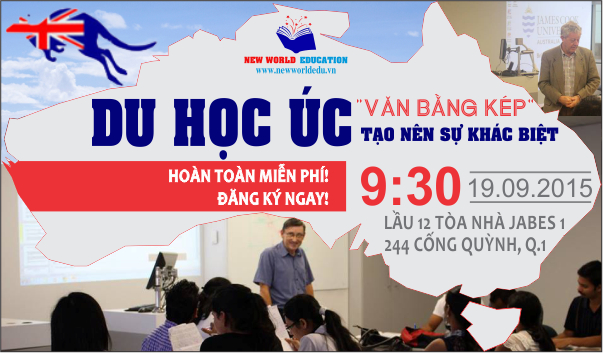 Hội thảo chuyên đề " Văn Bằng Kép" đáp ứng nhu cầu ngày càng cao của các nhà tuyển dụng. James%20Cook%205