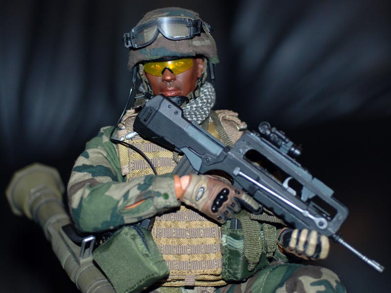 Action Figure 1/6 Frenchy Afghanistan 2010. AF005