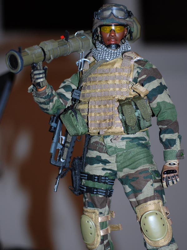 Action Figure 1/6 Frenchy Afghanistan 2010. AF007