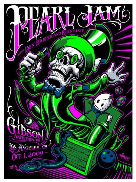 Portadas/ilustraciones de discos y carteles de conciertos PEARL-JAM-POSTER-3-flat1