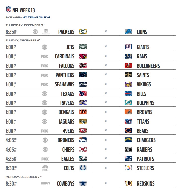 Week 13 NFL-2015-Schedule-Regular-season-week-13