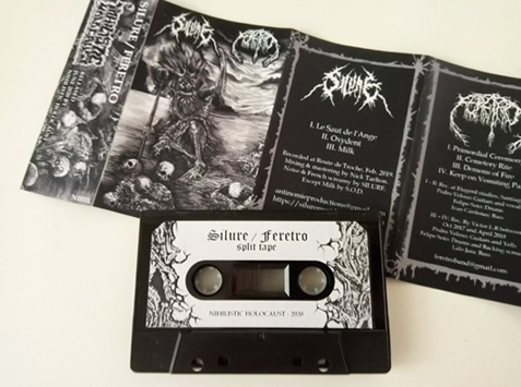 SILURE / FERETRO Split tape out now! (Death metal) Silure_img_promoweb2_small