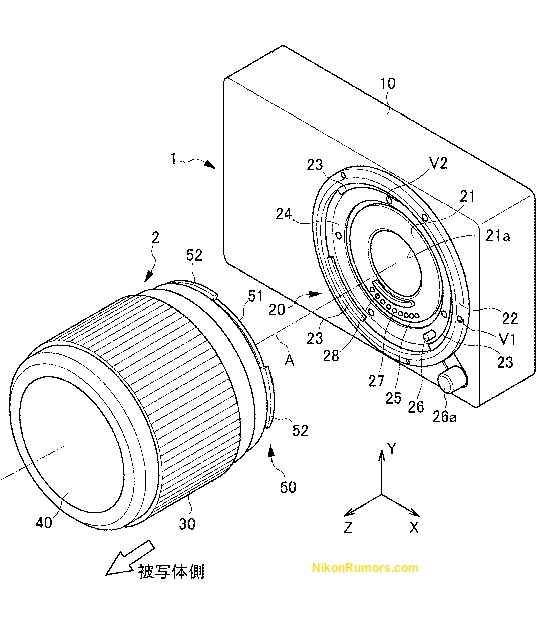 Nikon EVIL patents from Japan Nikon-evil-mirrorless-camera-patent-japan