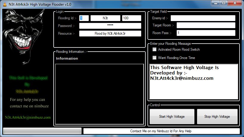 N3t.Att4ck3r High Voltage Flooder v1.0 2_18_11_11_8_38_38