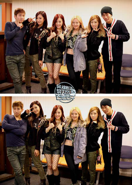 [PICS][16-01-2013]TaeYeon, Tiffany, HyoYeon, YuRi @ MBC FM4U "Yoo Seyoon & Muzie's ChinChin" 201301161345261117_3