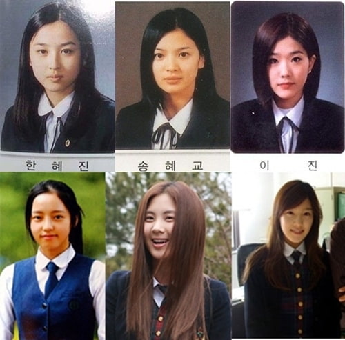 Fotos de TaeYeon y SeoHyun en la  escuela han sido reveladas. 201102200832451001_1